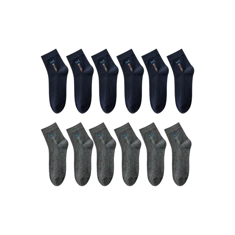 MIIOW Men Mid Calf Socks-18