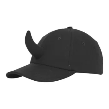 Burberry Cotton Baseball Caps Men's Black
