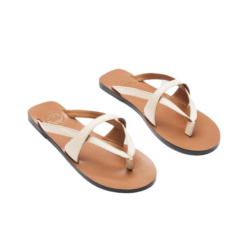 ATP Atelier Flip Flops Women's Beige-2