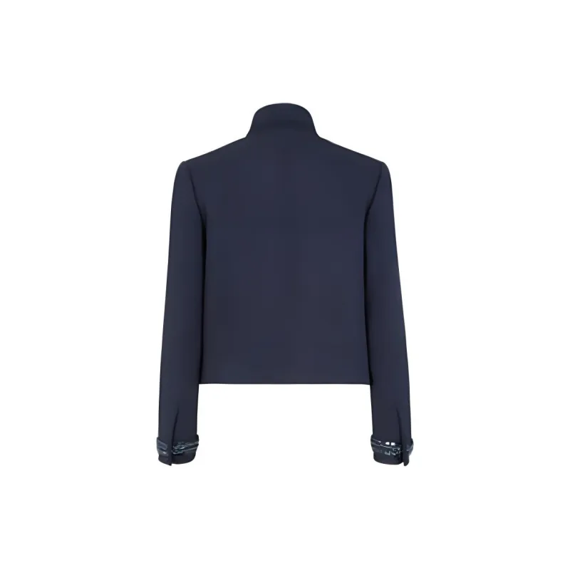FENDI Sequin Embellished Open-Front Jacket-1