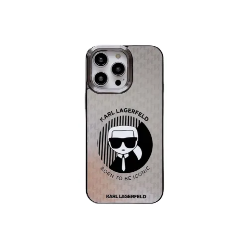 Koman ABS+PC Material Summer Fresh Plated Silver KLT Dior Phone Cases Suitable For Apple IPhone 12/13/14/15/Pro/Ma