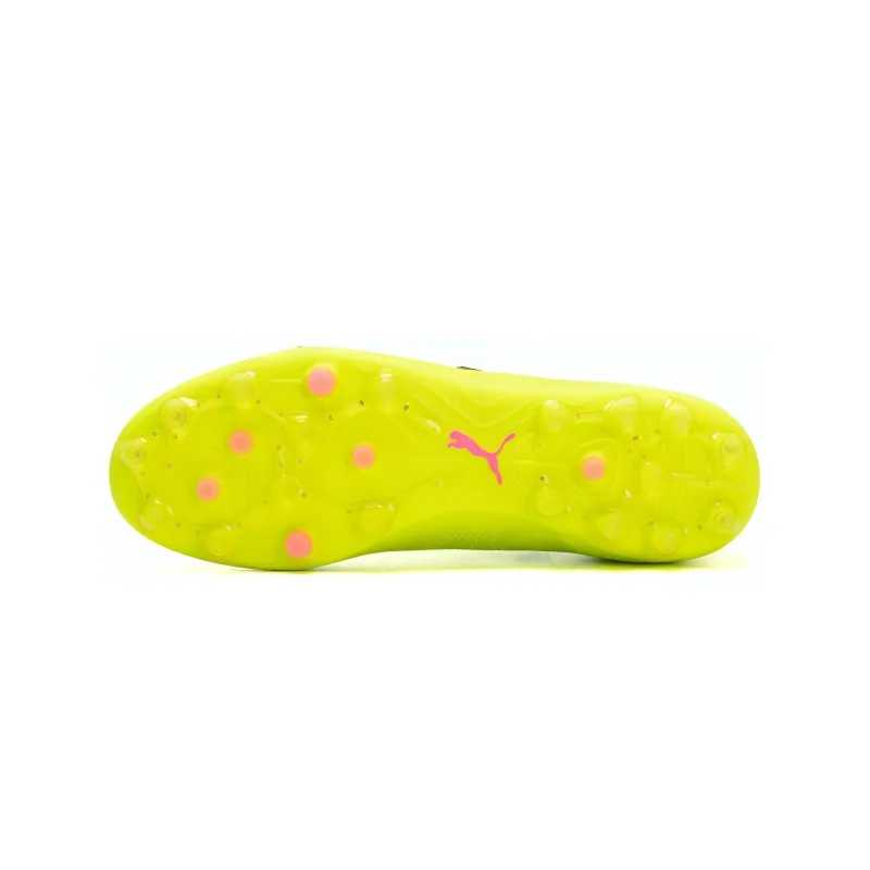 PUMA King Ultimate Mg Football Shoes 'Solar Yellow'-2