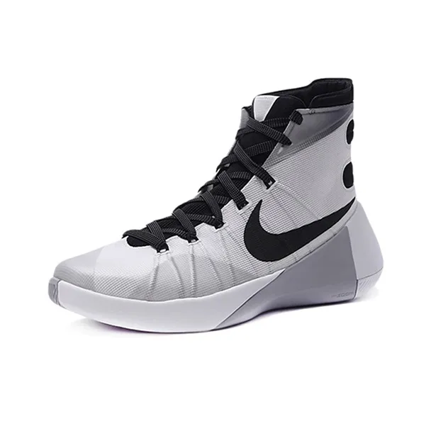 Nike Hyperdunk 2015 Basketball Shoes Men High Top Black/White-2
