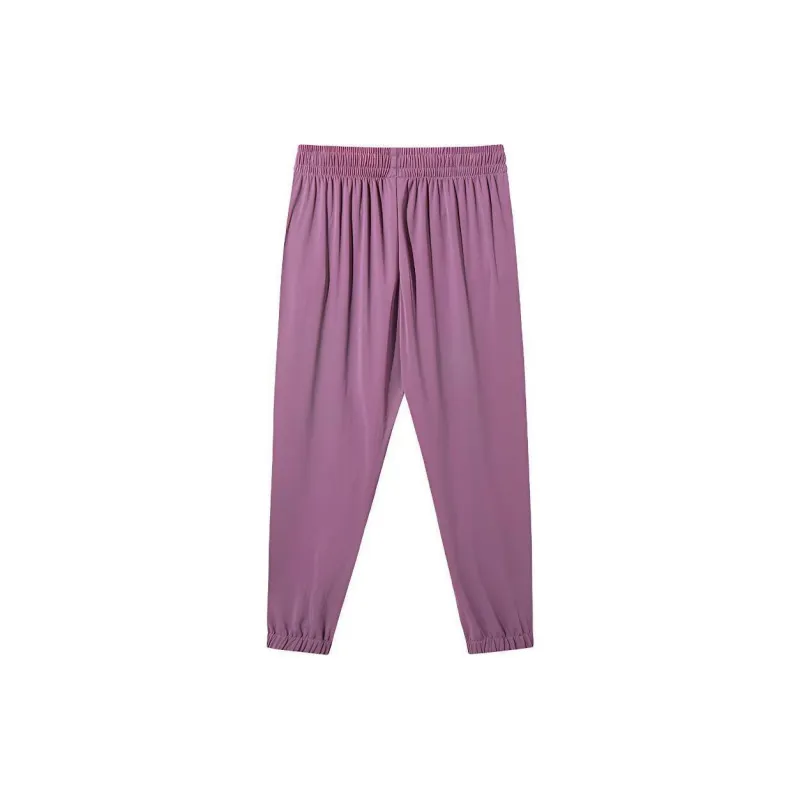 QIAODAN Sports Pants Women's Cherry Grass Purple-1
