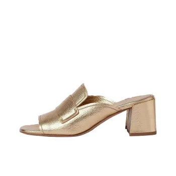 Pedro García Slide Slippers 5.5cm Women's Gold