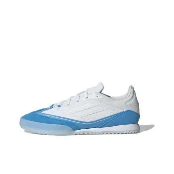 Adidas F50 Freestyle Messi Cloud White Gold Metallic Blue Burst
