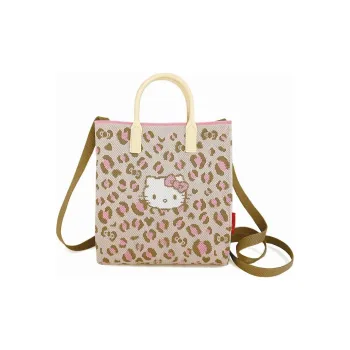 ROOTOTE × Sanrio, Collaboration Polyester Polyurethane Shoulder Bag, Crossbody Bag, Handbag Women's Pink