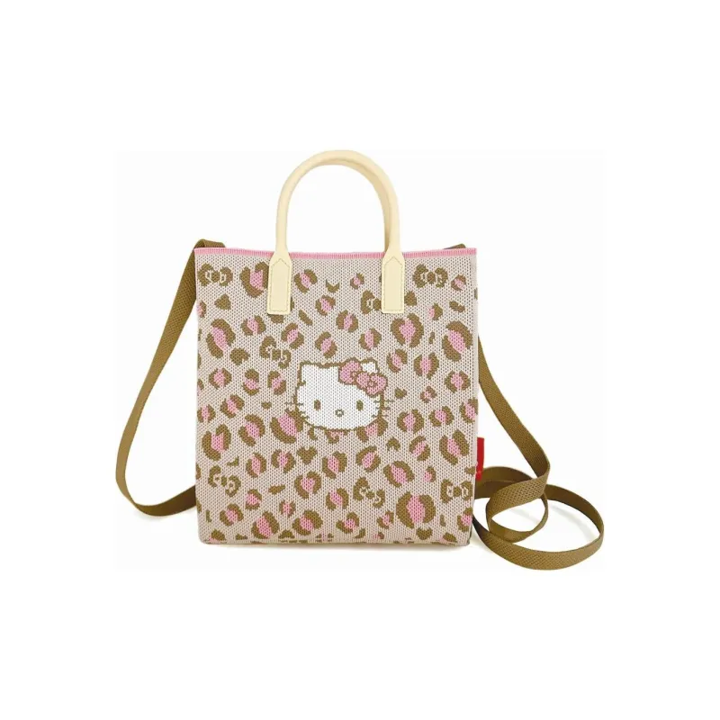 ROOTOTE × Sanrio, Collaboration Polyester Polyurethane Shoulder Bag, Crossbody Bag, Handbag Women's Pink-0