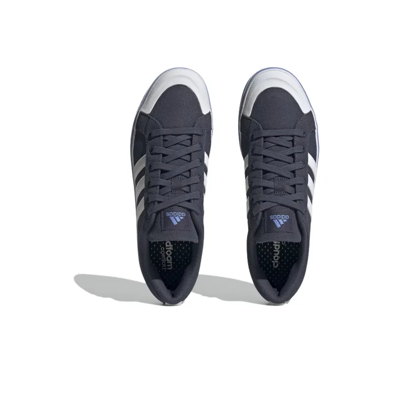 Adidas Bravada 2.0 Slip-Resistant Cushioning Low-Top Skateboard Shoes Men's Blue White-4