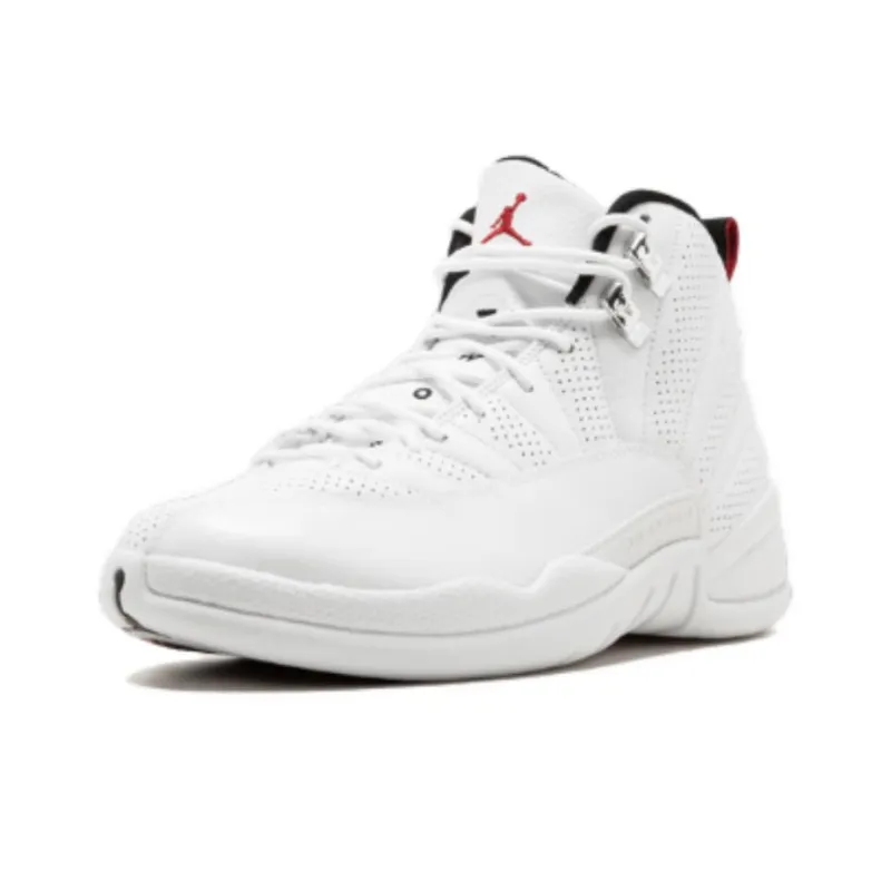 JORDAN 12 Retro 'White Red Black'-1