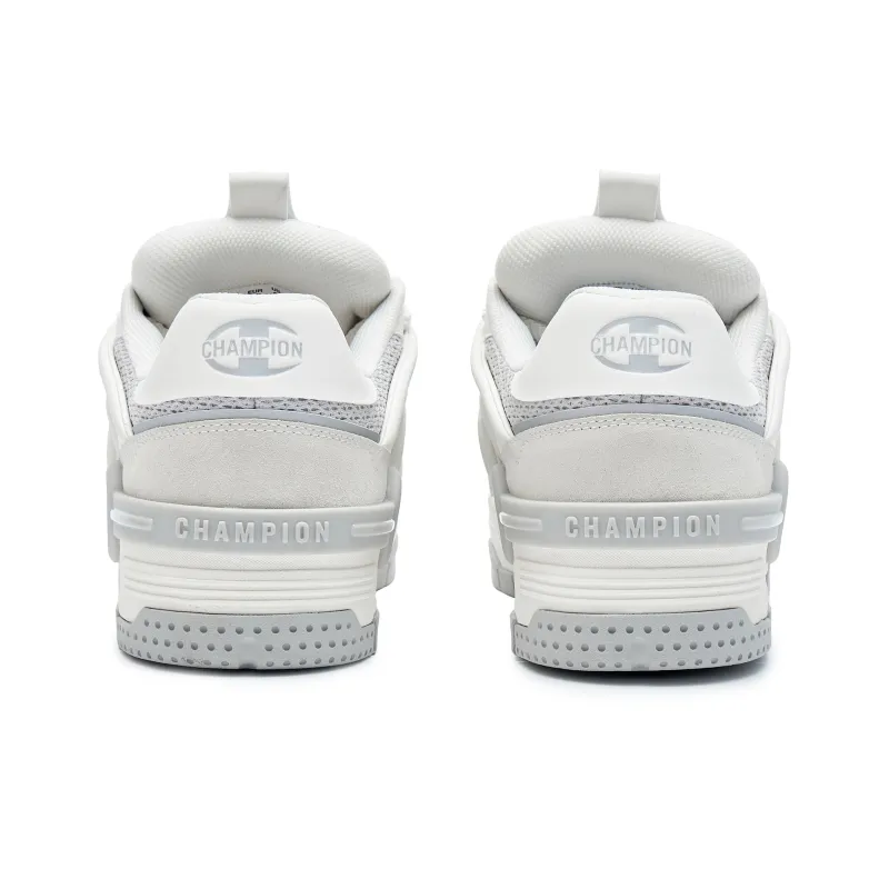 Champion Karst Skate Skateboard Shoes Men's White Gray-3