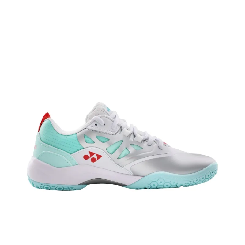 YONEX Power Cushion Badminton Shoes Unisex Low Top White Mint-1