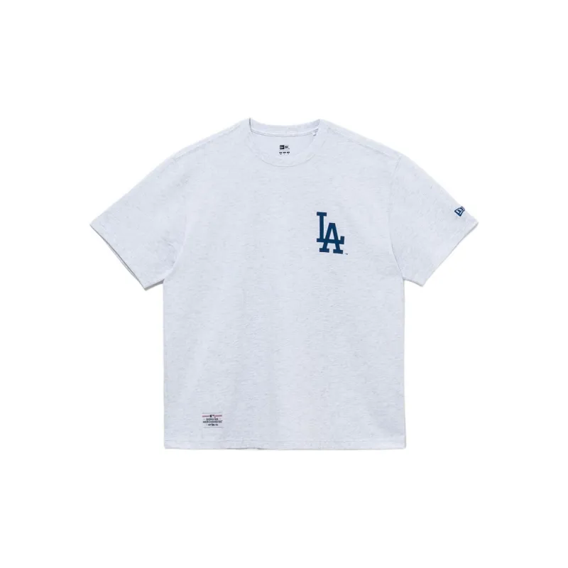 New Era T Shirt Unisex Heather Gray-1