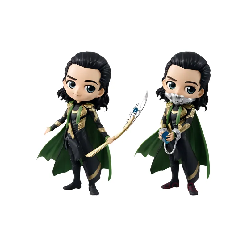 BANPRESTO Qposket MARVEL Collection, Loki Chibi Figures-2