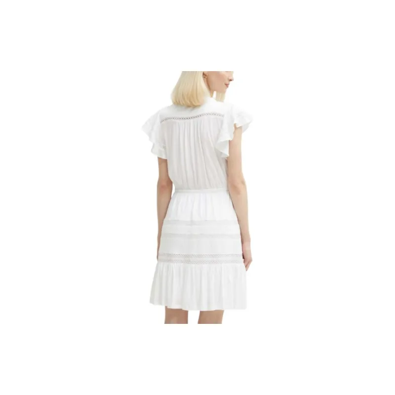Polo Ralph Lauren Short Sleeved Dresses Women's White-2