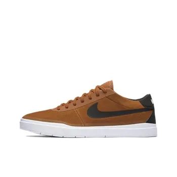 Nike SB Bruin Hyperfeel Slip-Resistant Balanced Lightweight Low-Top Skateboard Shoes Men's Brown