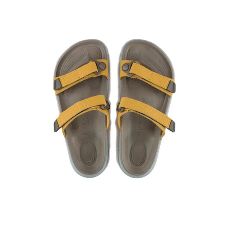 Birkenstock Slide Slippers Women's Yellow Regular-4
