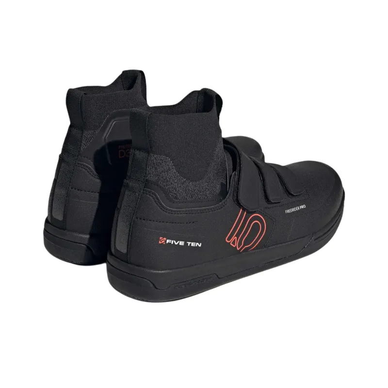 Adidas Five Ten Freerider Pro Mid Core Black Solar Red Grey Three-2