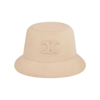 CELINE Triomphe Bucket Hat In Cotton Gabardine