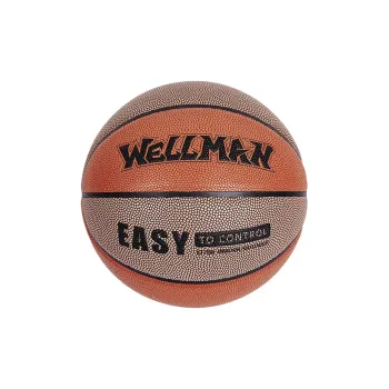 WELLman PU Basketball Brown Gray Size 7 Training Unisex