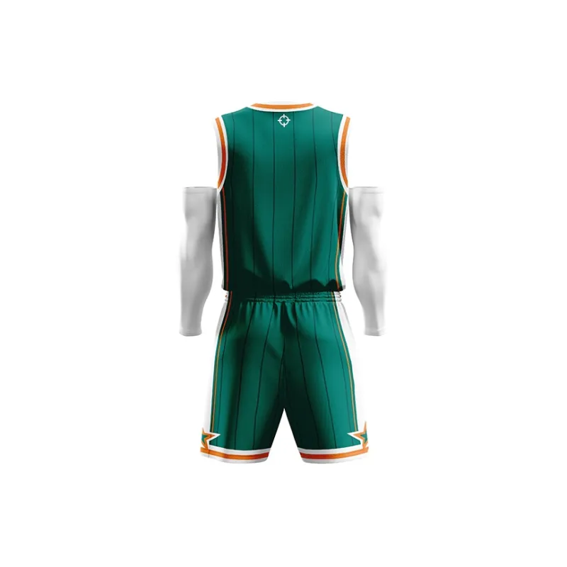 RIGORER Breathable Sweat-Wicking Quick Heat Dissipation Basketball Apparel Basketball Match Set Unisex-26