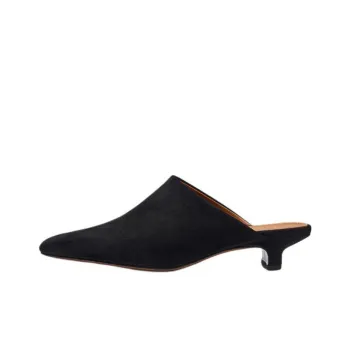 ATP Atelier Slip-Resistant Closed Toe Slippers 3.3cm Women's Black