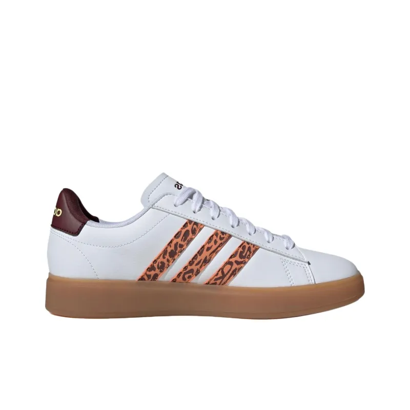 Adidas Grand Court 2.0 Cloud White Hazy Copper Gum Women's-1