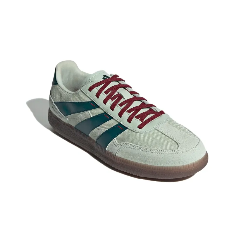 Adidas Predator Freestyle Indoor Linen Green Mystery Green Team Collegiate Burgundy-2