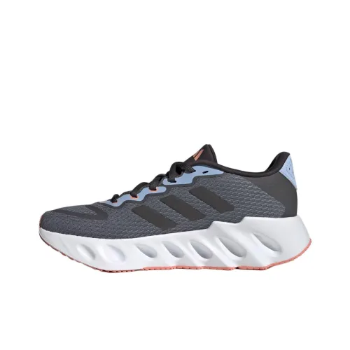 Adidas Switch Run Running Shoes Women's Low-Top Black/White/Blue