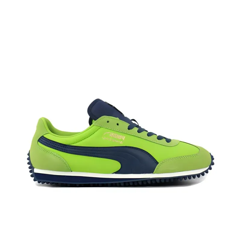 PUMA Whirlwind Classic Running Shoes Men Low-Top Green/Blue-1