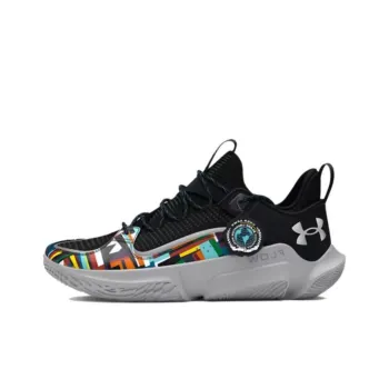 Under Armour UA Futr X 3 Cushioning, Wear Resistant Low Top Basketball Shoes Unisex Black
