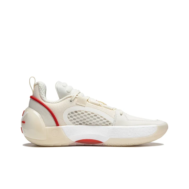 LINING All City 12 Encore Basketball Shoes Men Low Top Ecru-1