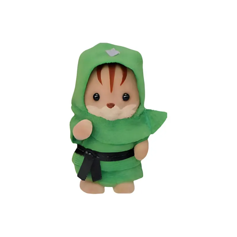 Sylvanian Families Ninja Dolls Plush Doll Small Size Tall-1