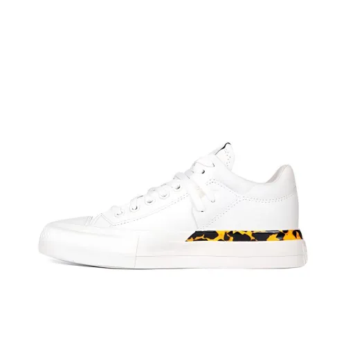 Converse Chuck Taylor All Star Anti Slip Wear Resistant Low Top Canvas Shoes Women's White