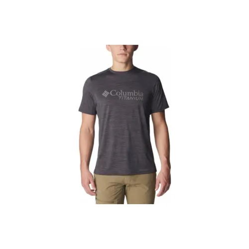 Columbia Titan Pass T-Shirts Men Black