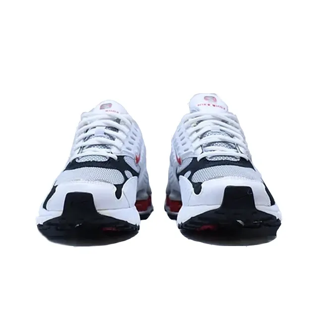 Nike Shox Fsm Metallic Silver Varsity Red-3
