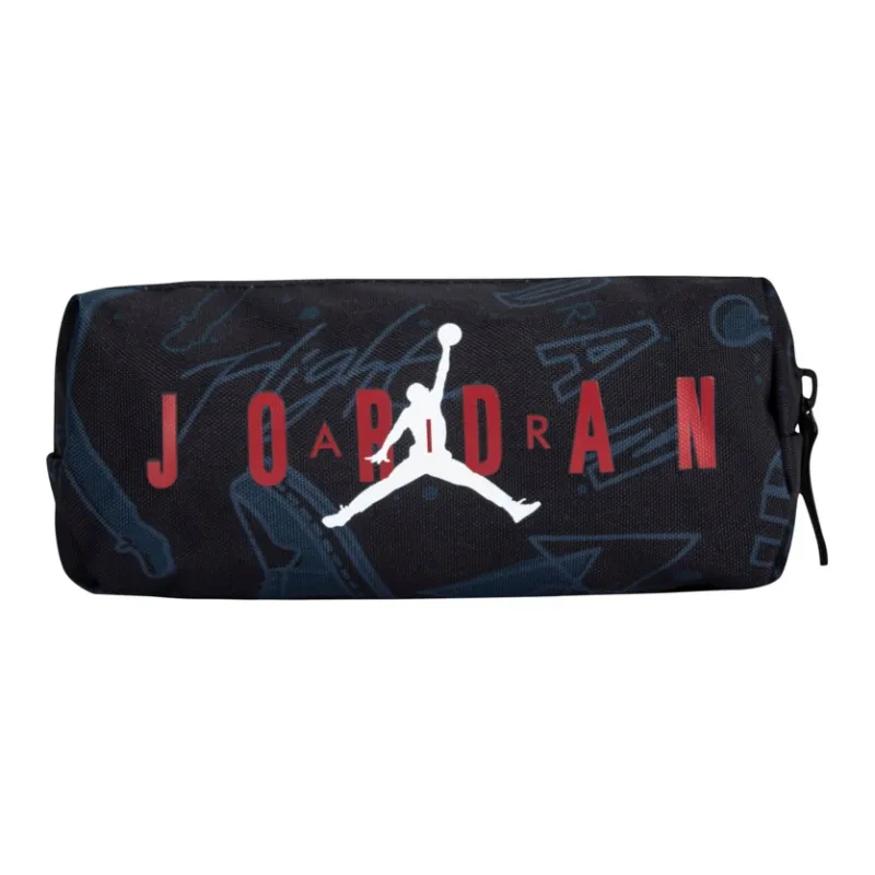 Jordan Polyester Pencil Pouch Backpack Regular Unisex Jet Black-3