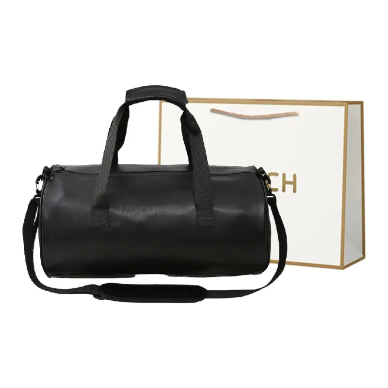 BRINCH Pu Travel Bag Regular Men's Gray/Black-3