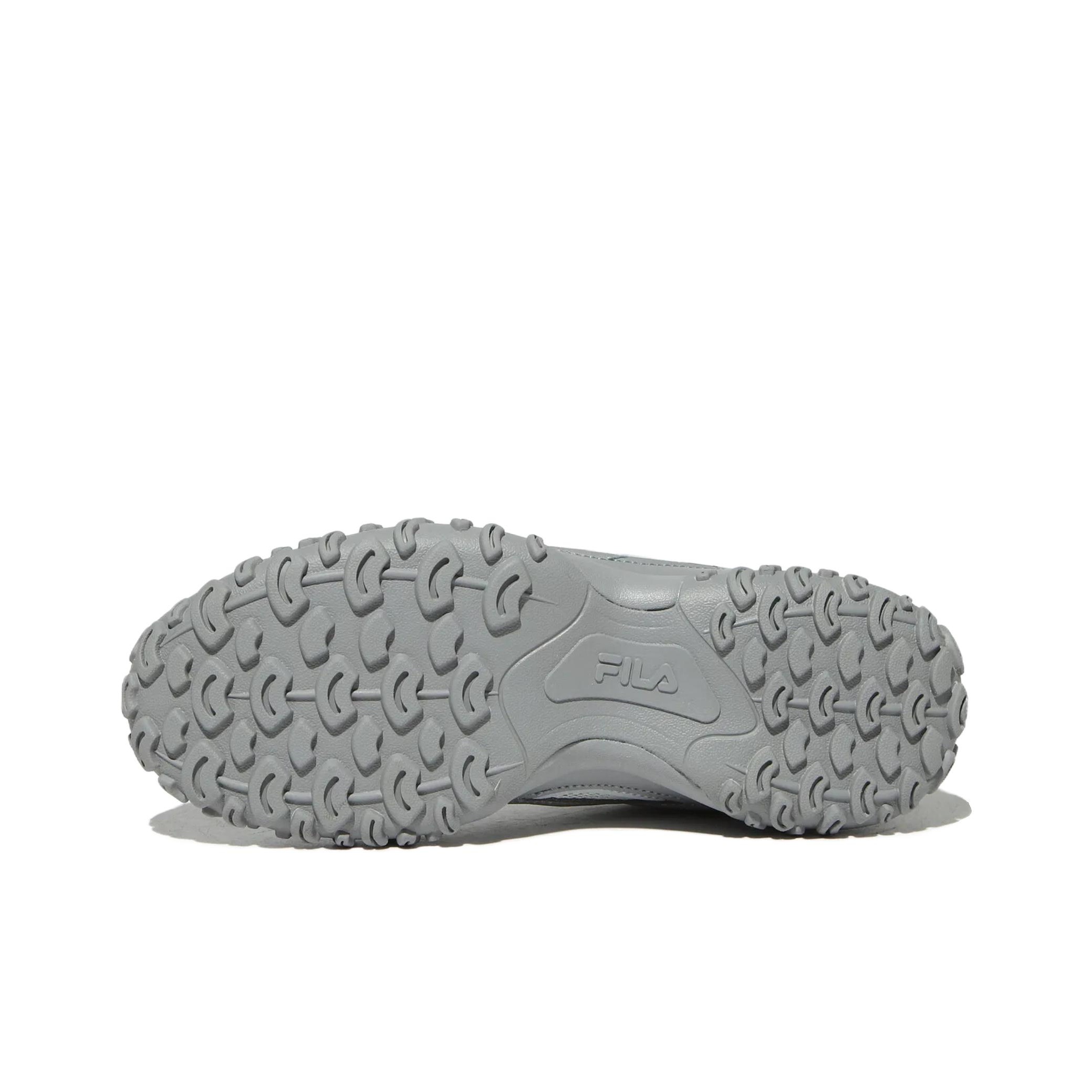 FILA Eschape Running Shoes Unisex Low-Top Gray White - POIZON