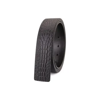 Cows Reign Without Head Plate Buckle No Head Strap Leather Belts Men's Width 3.4CM