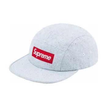 Supreme Coated Denim Camp Cap