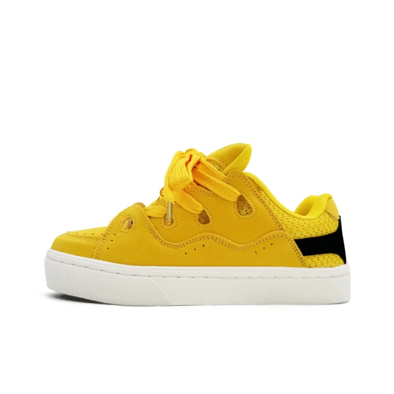 CVOJOO Gift Box Set Low-Top Skateboard Shoes Unisex Duck Yellow-1
