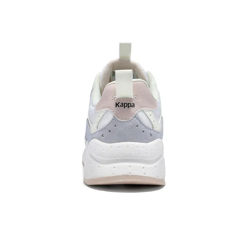 Kappa Anti Slip Wear Resistant Low Top Casual Running Shoes Women's Winter White-4