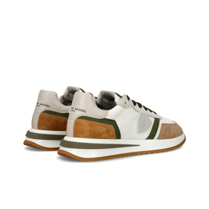 PHILIPPE MODEL Low Top Casual Shoes Men's Beige Umber-2