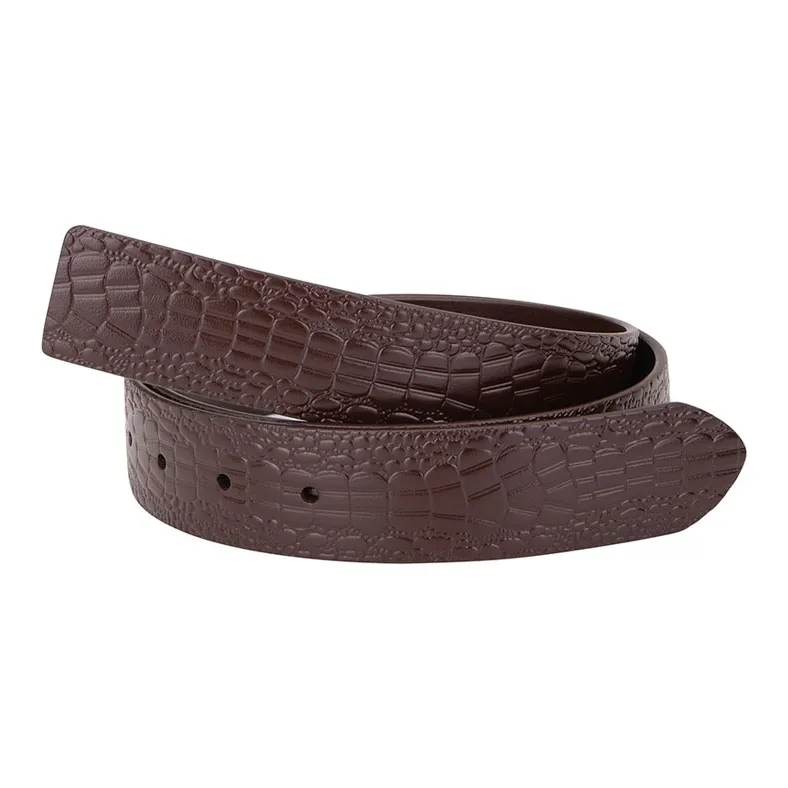 Cows Reign Without Head Plate Buckle No Head Strap Leather Belts Men's Width 3.4CM-8