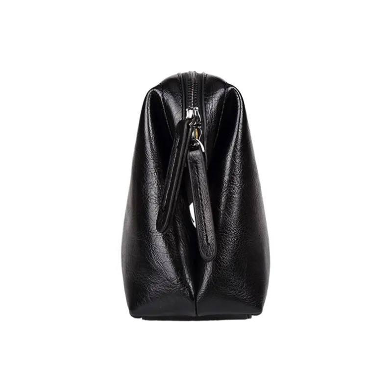 CARTELO PVC Clutch Handheld Bag Briefcase Cell Phone Pouch Regular Unisex Black-1