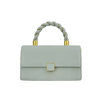 TTaG．baG Microfiber Leather Shoulder Bag Women's