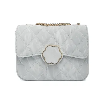 MEXICAN Polyurethane Leather Crossbody Bag Regular Women's Gray Blue/Light Green/Light Pink