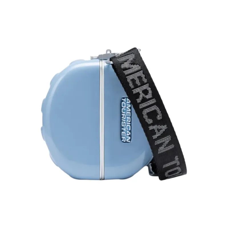 AMERICAN TOURISTER Polycarbonate Shoulder Bag Mini Unisex Blue-2