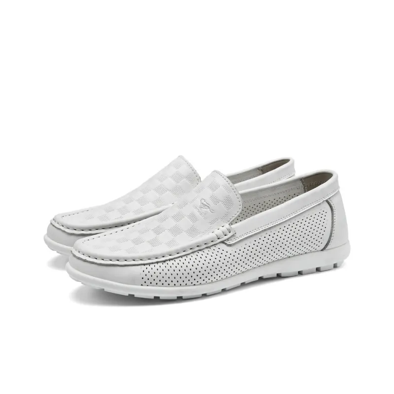 SEPTWOLVES Gommino Loafers Men Black/White-9